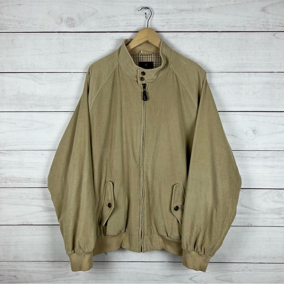 Brooks Brothers Corduroy Bomber Full Zip Jacket